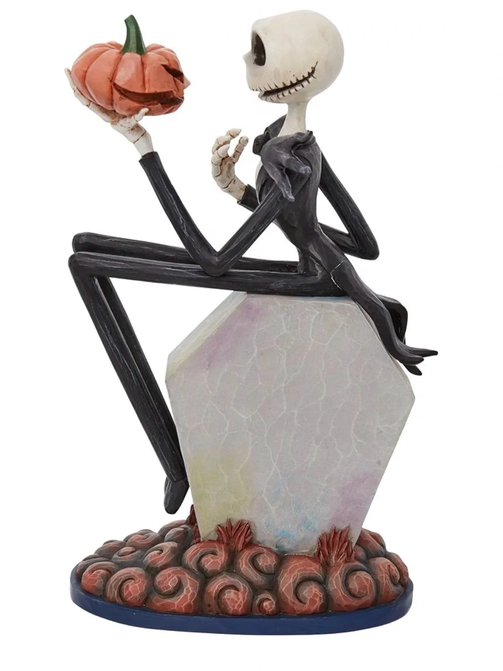 NEW Jim Shore Disney Traditions Nightmare Before Christmas Jack on Gravestone